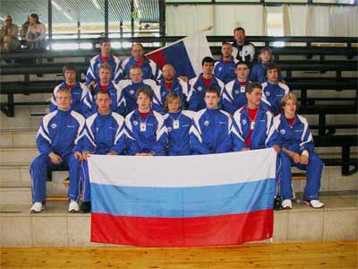 Команда России по подводному регби. VIII Чемпионат Европы 2005 год